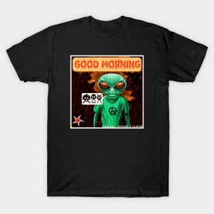 Funny Sci Fi Alien T-Shirt